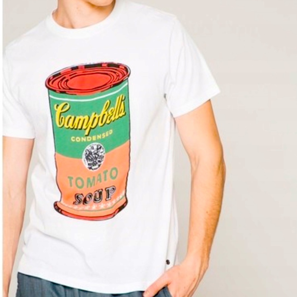 Andy Warhol x pepe jeans London Campbell soup T-shirt limited edition sm…